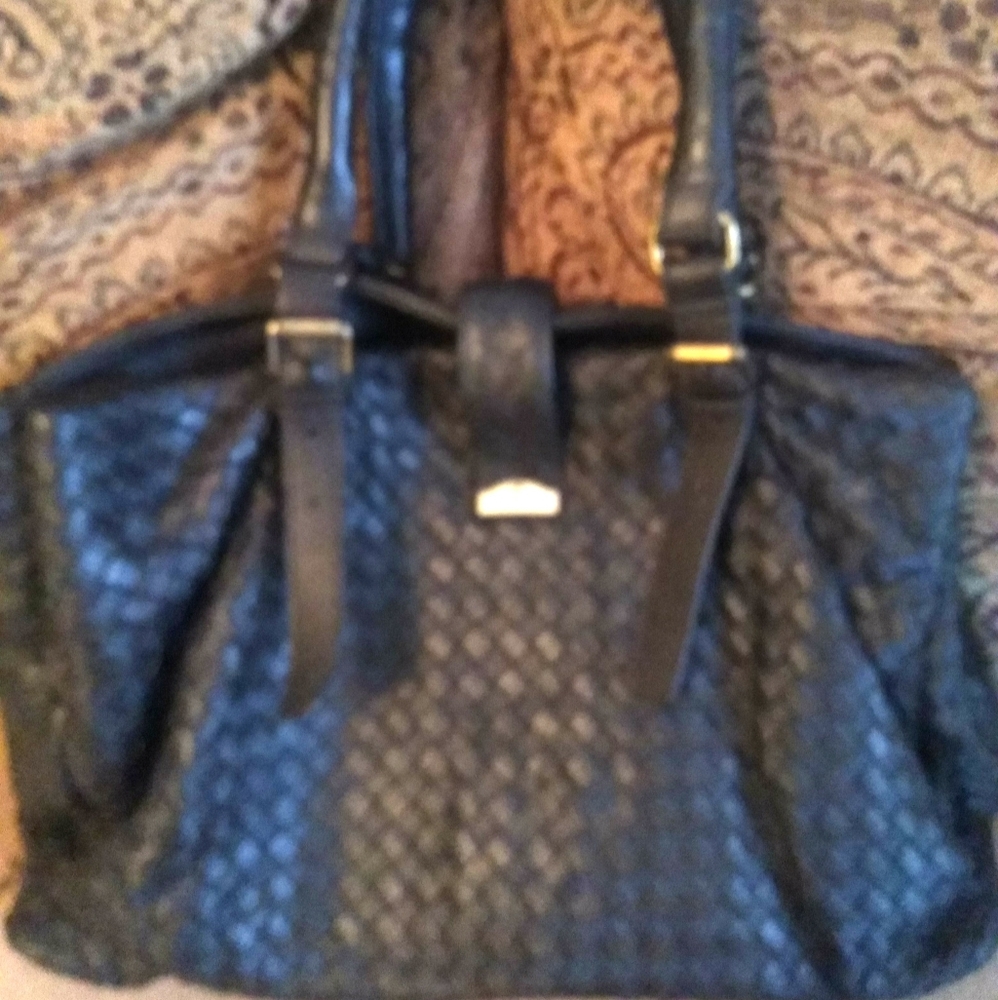 Bottega Veneta Woven Leather Bag Shoulder Purse